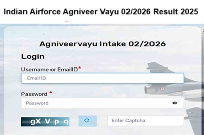 Indian Airforce Agniveer Vayu Result 2025