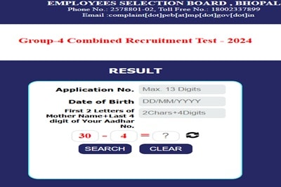 MPESB Group 4 Result
