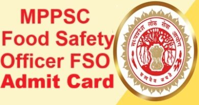 MPPSC Food Safety Officer