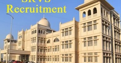 SRVS Recruitment