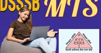 DSSSB MTS Recruitment
