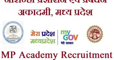 MP Academy Recruitment