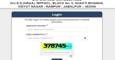 MPPGCL Admit Card
