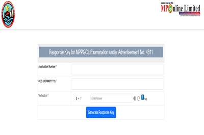 Mppgcl Score Card/ Answer Key