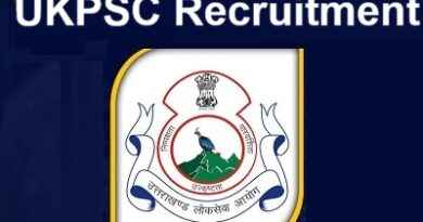 UKPSC Recruitment