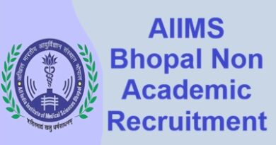AIIMS Bhopal Non Academic Recruitment
