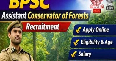 BPSC ACF Recruitment