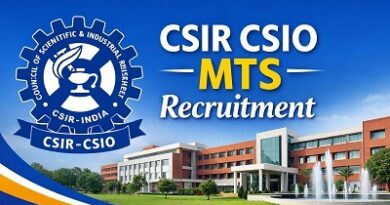 CSIR CSIO MTS Recruitment