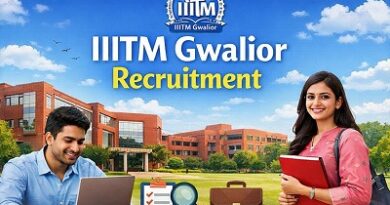 IIITM Gwalior Recruitment