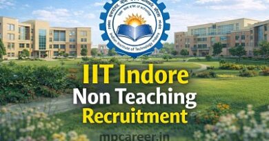 IIT Indore Non Teaching Recruitment