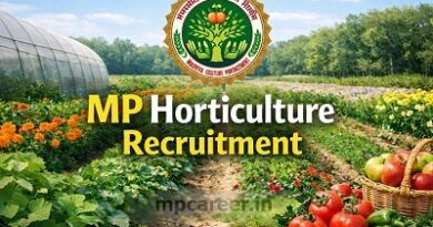 MP Horticulture Recruitment