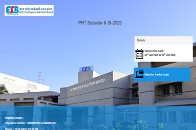 MPESB Police SI and Subedar Answer Key