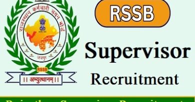 RSSB Supervisor Recruitment