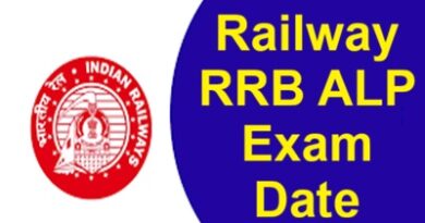Railway RRB ALP Exam Date