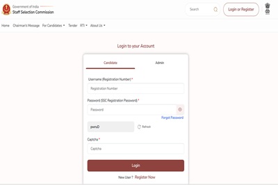 SSC MTS/ Havaldar Exam City Details
