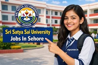Sri Satya Sai University Jobs In Sehore
