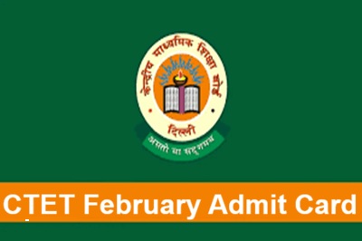 CTET February Admit Card