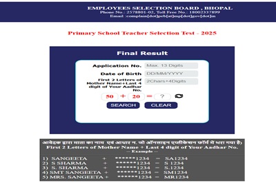 Mpesb Primary School Teacher Pstst Result