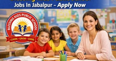 Blessing Kids Public School Jobs In Jabalpur