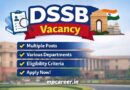 Dsssb Vacancy