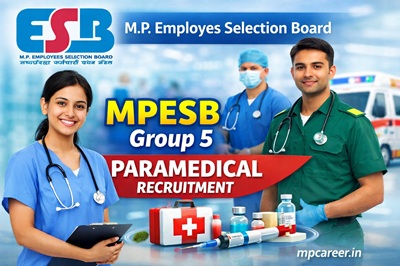 Mpesb Group 5 Paramedical Recruitment