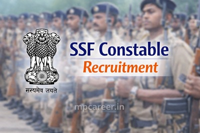 Ssf Constable Recruitment
