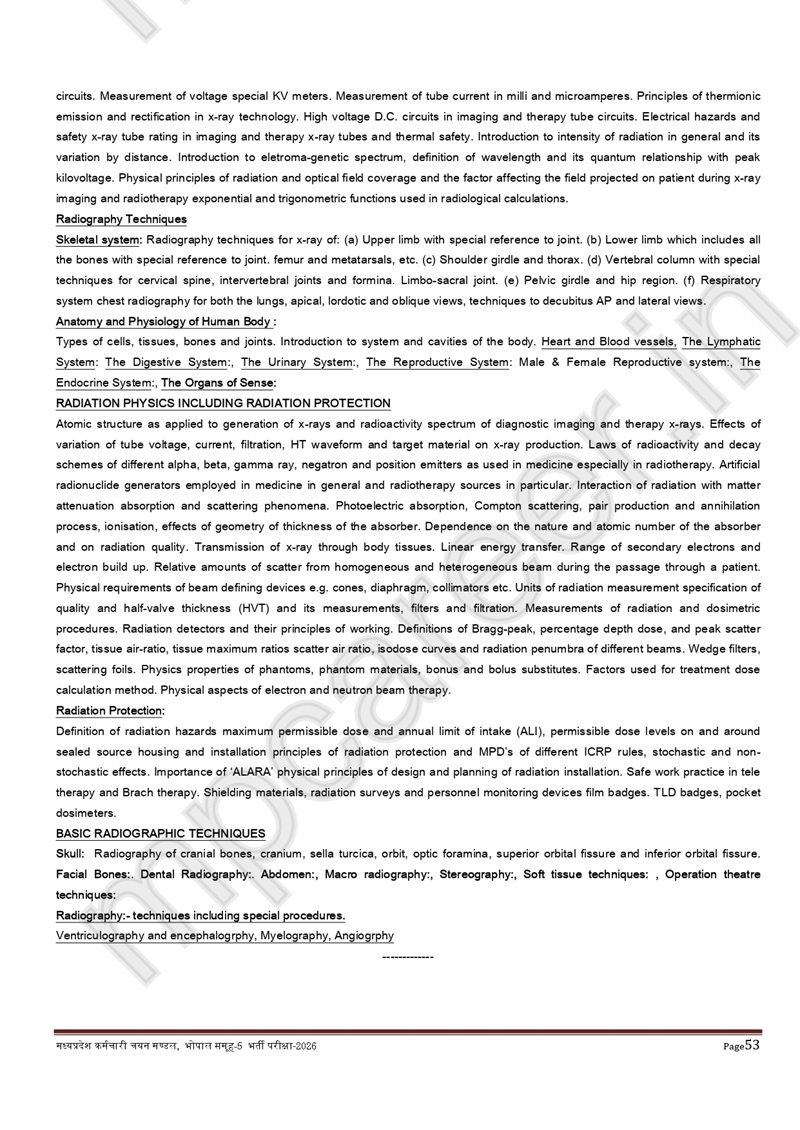 Mp Group 5 Syllabus 2026 - नए बदलाव के साथ मध्य प्रदेश नर्सिंग स्टॉफ, पैरामेडिकल स्टॉफ व अन्य समकक्ष पद सिलेबस 9 Syllabus Of Mp Group 5 Paramedical Recruitment 2026 Page 0008 Mp Group 5 Syllabus 2026 - नए बदलाव के साथ मध्य प्रदेश नर्सिंग स्टॉफ, पैरामेडिकल स्टॉफ व अन्य समकक्ष पद सिलेबस