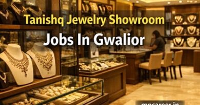 Tanishq Jewelry Showroom Jobs In Gwalior