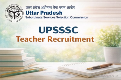 Upsssc Teacher Recruitment