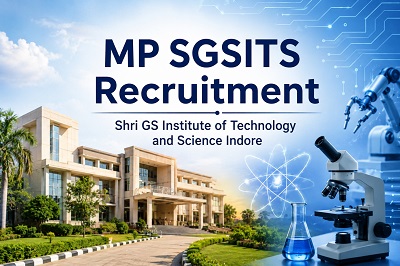 Mp Sgsits Recruitment
