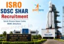 Isro Sdsc Shar Recruitment