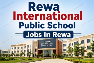 Rewa International Public School Jobs In Rewa