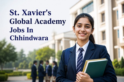 St. Xavier'S Global Academy Jobs In Chhindwara