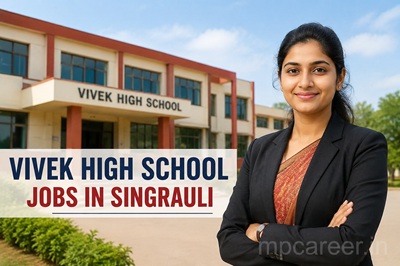 Vivek High School Jobs In Singrauli
